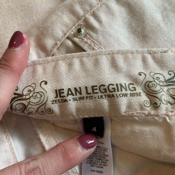 Express pale pink jegging size 4 - Picture 2 of 5
